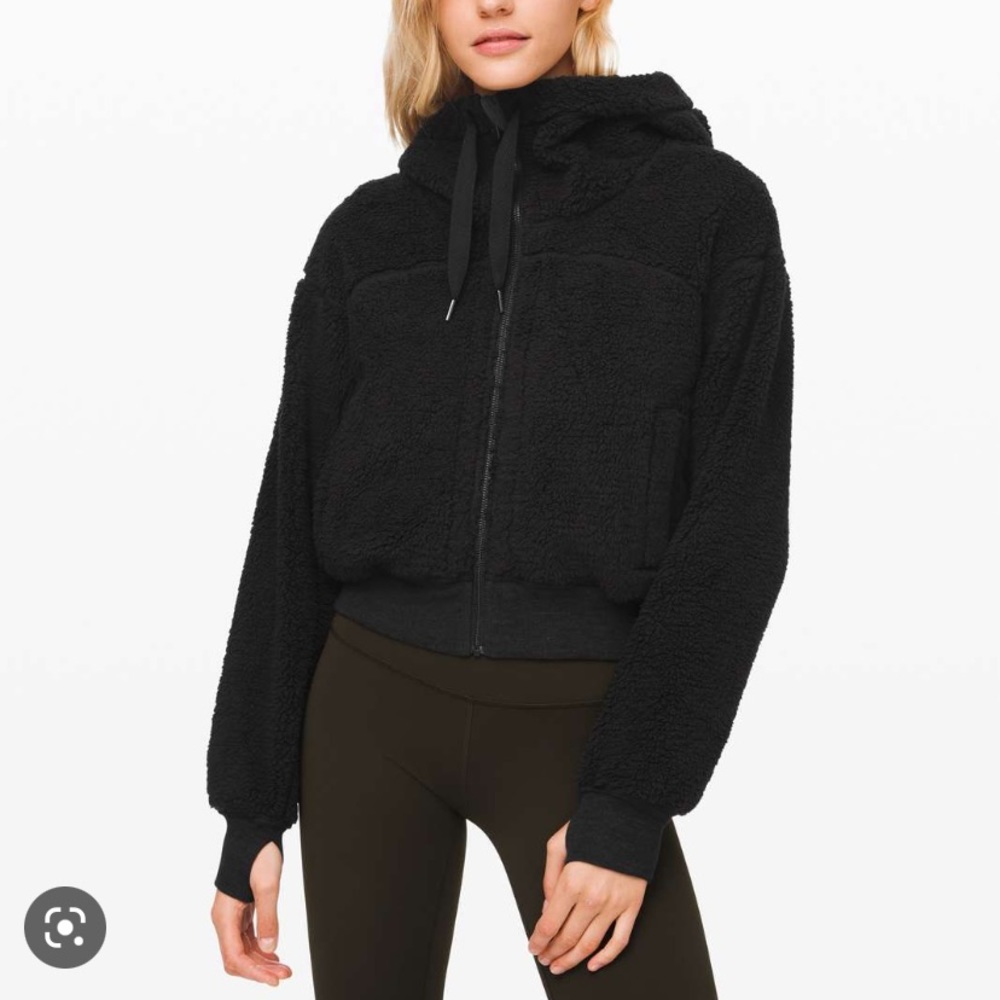 Lululemon Athletica Short Sweet and Sherpa Jacket